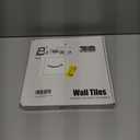 BeNice Peel and Stick Backsplash Tile Stickers, Kitchen Bathroom Wall Adhesive Small Metal Tiles Square-10sheets Blue Mix