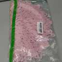 Snowkingdom Pink Placemats Set of 8, Round Vinyl Pink Flower Place Mats 15 Inch Fancy Dinning Floral Table Mats for Wedding Birthday Baby Shower Easter Halloween Christmas Holiday Party Decoration