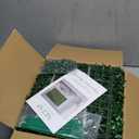 Artificial Grass Wall Panels Backdrop,10"x 10"(12Pcs) Faux Boxwood Panels for Outdoor Indoor Green Wall Decor,Party Wedding Garden Fence Decorations