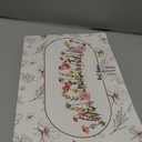 Butterfly Banner Wildflower Party Decorations Paper Flower Leaves Banner Butterfly Garland for Wall Decoration Spring Baby Shower Wedding Backdrop Decorations