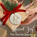 3 x Cat Christmas Ornament 2025  Just a Girl Who Loves Kitten, Pet Lover Xmas Tree Ceramic Keepsake - Sympathy Ornament Gifts for Cat Moms, Girls, Women