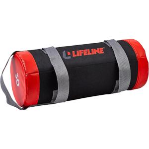 Lifeline Fitness Heavy Duty Combat Bag - Multiple Weight Options - Weighted Sandbag for Gym, Home, and Workout Equipment - Multiple Handles for Curl, Press, and Other Exercises