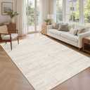6x9 Area Rugs for Living Room, Non-Slip Modern Abstract Soft Large Washable Rug, Ultra-Thin Indoor Floor Rugs for Bedroom Dining Room,Home Office Decor