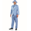 fun shack Tuxedo Costume for Men  Orange or Blue Suit Mens  Funny 90s Movie Character, Halloween Costumes for Men (Medium)