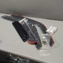 Lightronic Extra Durable Tape-on Auto Vent Window Visor, Fits 1999-2011 Ford Ranger SuperCab w/Fixed Rear Window; 1999-2010 Mazda B-Series Ext. Cab, UV Protect Rain Guard Wind Deflector, Smoke, 4-Pcs