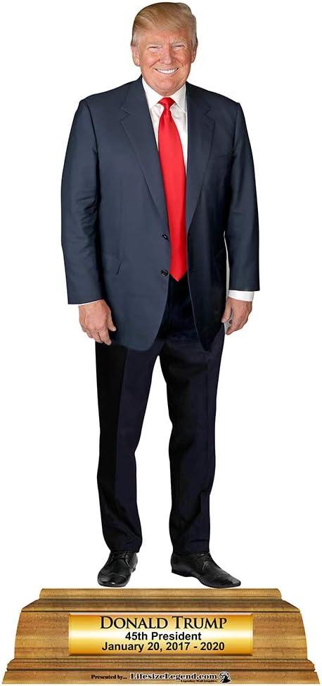 HP25045 President Donald Trump Pedestal Cardboard Cutout Standup