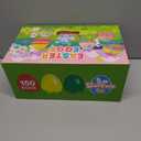 [6 Surprise Golden Eggs] 150 Pack 3 Inch Large Easter Eggs, Empty Easter Eggs Fillable, Bright Colors Plastic Eggs Bulks for Easter Hunt, Easter Party Favor, Basket Stuffers Fillers