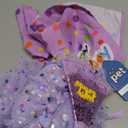 SCENEREAL Dog Birthday Bandana with Hat and Dress Girl Set, Large Dog Birthday Party Supplies, Cute Tutu Skirt Outfit for Medium Big Dogs