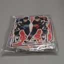 Hockey Birthday Decoration Set, Ice Hockey Sport Happy Birthday Banner, Party Supplies with Banner, Hanging Swirl, Balloon, Cake Topper, Cupcake Topper