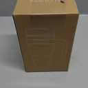 ALOUFEA 20 oz Insulated Coffee Mug Tumbler with Handle, Stainless Steel Travel Mug Tumbler with Lid and Straw, Double Wall Vacuum Leak Proof Ice Coffee Thermal Cup, Black