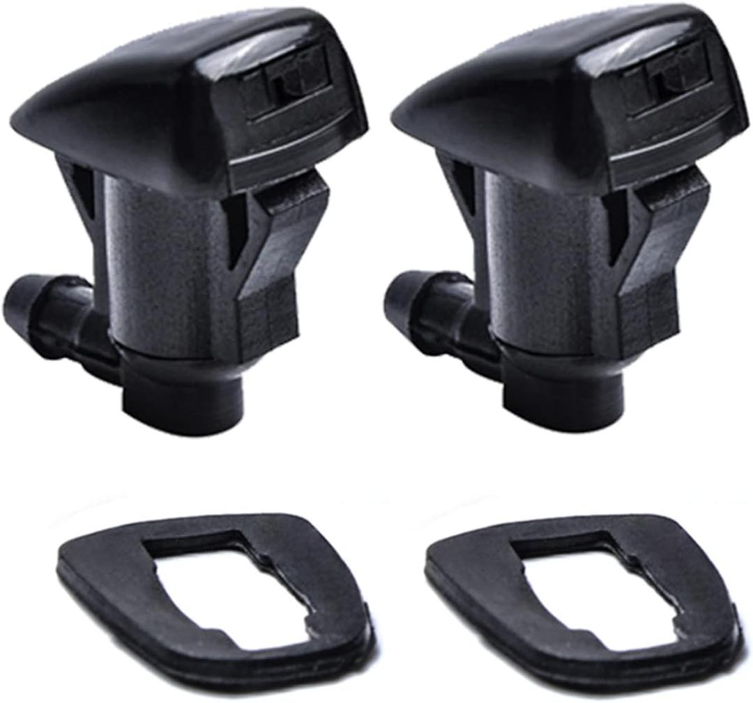Toyota Windshield Washer Nozzles Kit - Replaces OEM #85381-AE020, Fits 04-10 Sienna, 05-12 Corolla, 04-08 Solara, 00-05 Tundra