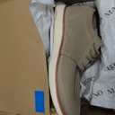 Bruno Marc Men's KnitFlex Breeze Mesh Sneakers Oxfords Lace-Up Lightweight Casual Walking Shoes (Beige, 9)
