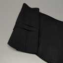 Postpartum Belly Band – Postpartum Belly Wrap, Abdominal Binder Post Surgery C-section Recovery Support Belt (Midnight Black, S/M)