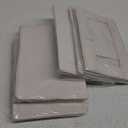 4 Pack Linen Closet Organizers and Storage, Foldable Linen Storage Bins for Organization, Large Storage Baskets with Window Storage Containers for Organizing Clothes, Jeans, Books, Shelves, Wardrobe