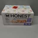 The Honest Company Comfort Dry Disposable Daytime Diapers for Sensitive Skin, Hypoallergenic, Above It All + All the Alpacas, Club Box Size Newborn 72 Count