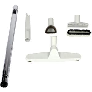Cen-Tec Systems Universal Premium Vacuum Attachment Kit with Telescoping Wand for 1.25 Inch Diameter