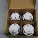 GU24 LED Light Bulb Dimmable 10W,5000K Daylight,1600 Lumens(100W Equivalent),Replace CFL Twist-in 2 Prong Light Bulb (4-Pack)