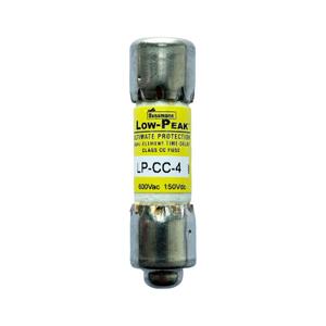 New OEM LP-CC-4 LP-CC-4A LP-CC 4A 600Vac Time Delay Fuse, Pack of 10