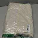 Archaeo Washed Cotton Twist Tab Curtain, 52" x 84", Cream