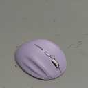 Ergonomic Wireless Mouse with USB Receiver for PC Computer, Laptop and Desktop, Ergo Mouse Vertical with Silent Clicks Long Battery Life, Up to 1600 DPI & 1 AA Battery Powered, Purple