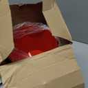 Hoolerry 16 Pcs Christmas Bucket Gardening Pots Planters Accessories Galvanized Planters Red Metal Pail 6 Inch Galvanized Flower Plant Pots Gardening Container for Gardens Patios Decorations