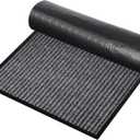 ToLanbbt Commercial Floor Mat 3' x 10' Front Door Mat Extra Large, Industrial Hallway Runner Rug Heavy Duty Outdoor Indoor Utility Mat Low Profile Entryway Carpet Non Slip Backing for Home Office