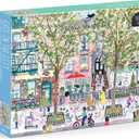 Galison Michael Storrings Cats in The City 1000 Piece Puzzle Featuring Beautiful Artwork of Cats in The City Garden
