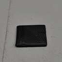 RUNBOX Wallet for Men Slim Rfid Leather 2 ID Window With Gift Box (Carbon Black-15 slots)