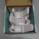 Door Lever Lock (3 Pack) Prevents Toddlers from Opening Doors. 3.25" L * 1.5" W * 4.5" H Easy One Hand Operation for Adults. Durable ABS with 3M Adhesive Backing. Simple Install, No Tools Needed.