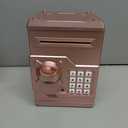 HUSAN Piggy Banks Money Banks for Kids, Electronic Password Code Money Banks ATM Banks Box Coin Bank for Children Boys and Girls (Rose Gold)