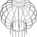 Gutter Guard, 304 Stainless Steel Roof Drain Cover, Anti-Clogging Filter for Leaves & Debris, Outdoor Pipe Protector for Roofs, Balconies, and Gardens (Pack of 1, 3 inch)