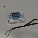 Fingertip Pluse Oximeter for Small Fingers, USB-C Rechargeable Oxygen Monitor, Cute Cartoon Design, Sports & Aviation Use, Applicable for Kids & Children (Blue)