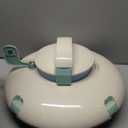 Cordless Robotic Pool Cleaner, Automatic Above Ground Pool Vacuum with 70 Mins Runtime, 15KPa Powerful Suction, Self-Parking, Lightweight, Ideal for Above-Ground Flat Pools up to 38 Feet, Green