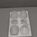 Juvale Cocktail Glasses - 13 Oz Clear Modern Short Stem, 4 Count, Lead-Free Crystal - Brandy Glasses & Cognac Balloon Snifters for Bourbon