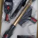 Powerffy Cordless Vacuum Cleaner, 50Kpa 600W Vacuum Cleaner for Home, 60Mins(Eco) Stick Vacuum Cordless Rechargeable SelfStanding, Wall Mount Charging Hand Vacuum for Carpet Pet Hair Hardwood Floor