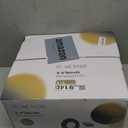 12 Pack Black 5/6 Inch LED Can Lights with Night Light, 5CCT Retrofit Recessed Lighting Selectable 2700K-6000K Dimmable, 12W=75W, 1200LM Downlight with Metal Smooth Trim-ETL and Energy Star (5CCT+NT-BK)