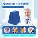 TYYIHUA Abduction Wedge Knee Separator - Hip Abduction Pillow for Leg Support and Prevention of Dislocation - Wheelchair Knee Position Pillow for Hip Surgery Recovery
