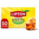 Lipton Decaf Black Tea Bags, Hot or Iced Caffeine Free Tea, 50 Tea Bags (EXP 09/01/28)