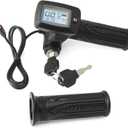 Upgrade 48V Throttle with M Key button Replacement for tutti Soleil 01 for Tuttio Soleil01 for tutto Soleil 01 Electric Dirt Bike Note the buttonwith M) is not compatible with the one (without M)