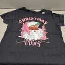 Vintage Pink Santa Claus Christmas Vibes Holiday Xmas Gifts T-Shirt, 2XL