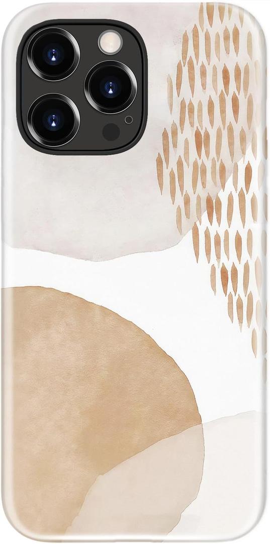 DEENAKIN for iPhone 14 Pro Case,Cute Floral,Trendy Preppy Y2K Designs | Compatible with Magsafe, Dual-Layer Hard Shell + Silicone, Slim Fit Phone Cover with Flower for Women Girls