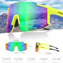 FEISEDY Sports Sunglasses for Men, Women and Teens - Baseball, Biking, Cycling UV400 Protection B2388