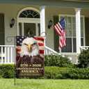 2 x 250 Anniversary USA Garden Flag Double Sided 4th of July Fourth of July Patriotic Party Decorations and Supplies for Home 12.5" X 18"
