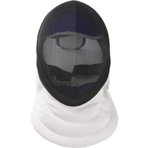 LEONARK Fencing Epee Mask Hema Helmet CE 350N Certified National Grade Masque - Fencing Protective Gear (Medium, Black)