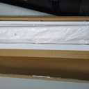 LazBlinds 2-inch Cordless Faux Wood Blinds with Royal Valance, Room Darkening Horizontal Window Blinds, Inside Mount Blinds for Windows - Fit for Window 34'' W x 72'' H - White