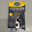 Dr. Scholl's® Plantar Fasciitis & Achy Feet Relief Arch Support Sleeve, Cushioned Arch Support, Compression Band, Foam Pad Insert, Non Slip Sole, All-Day Wear Morning to Night, Unisex 1 Pair