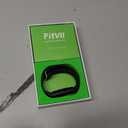 FITVII FINO 2 Slim Fitness Tracker, Smart Watch with Blood Oxygen, Sleep Monitor, 24/7 Heart Rate & Blood Pressure, IP68 Waterproof Health Activity Trackers with Calories Step Counter for Women Men (Black)