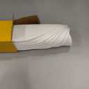 FunWheat Round Braided Placemats Set of 6 Table Mats for Dining Tables Woven Washable Non-Slip Place mats 15 inch(White, 6pcs)