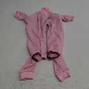 Yeapeeto Dog Onesie Surgery Recovery Suit for Large Bodysuit Dogs Pajamas PJS Full Body for Shedding, Prevent Licking, Wound Protection, Cone Alternative (X-Large, Pink)