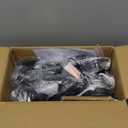 Plug in Sputnik Chandelier 10-Lights Pendant Light with 16.4 ft Cord On/Off Switch Mid Century Modern Industrial Hanging Chandelier for Dining Living Room Kitchen Island, 3-Way Install, 22"